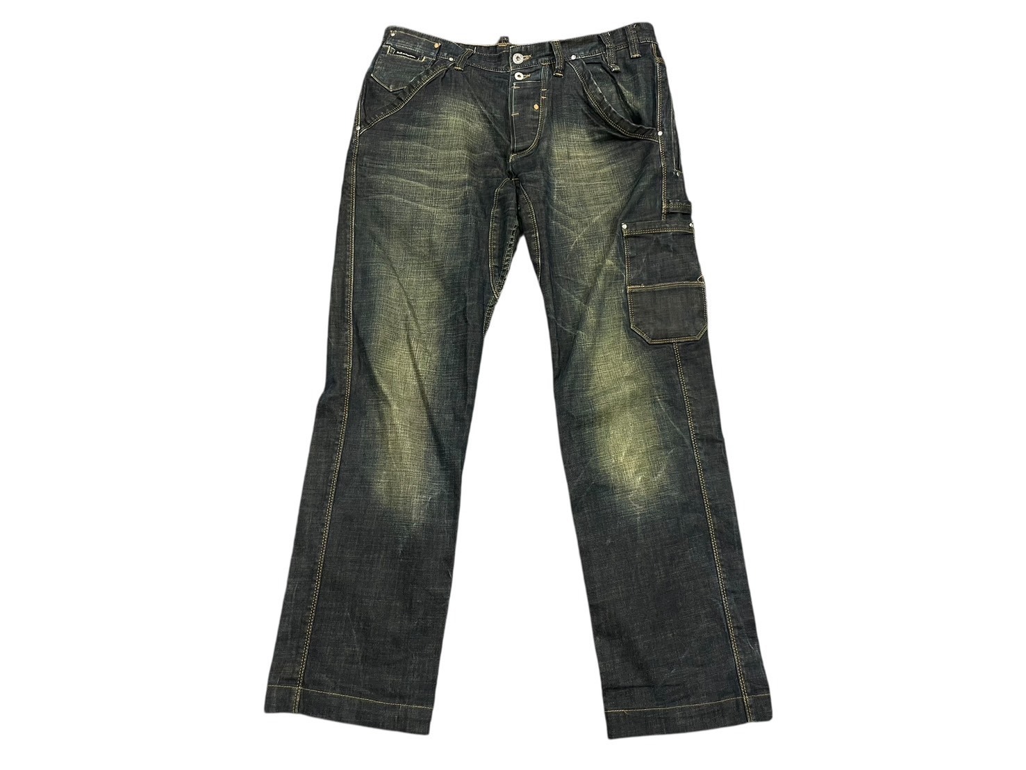 ドルチェアンドガッパーナー　ミッキーデニム48 DOLCE&GABBANA ドルガバ ミッキーデニム ジーンズ 50 サイズ