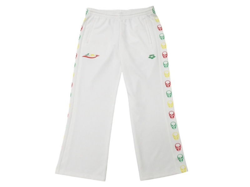 極美品 Lucien Pellat-Finet ルシアンペラフィネ×arena ホワイト パンツ ARJ02F ポリエステル S 中古 4b006353 16,500円
