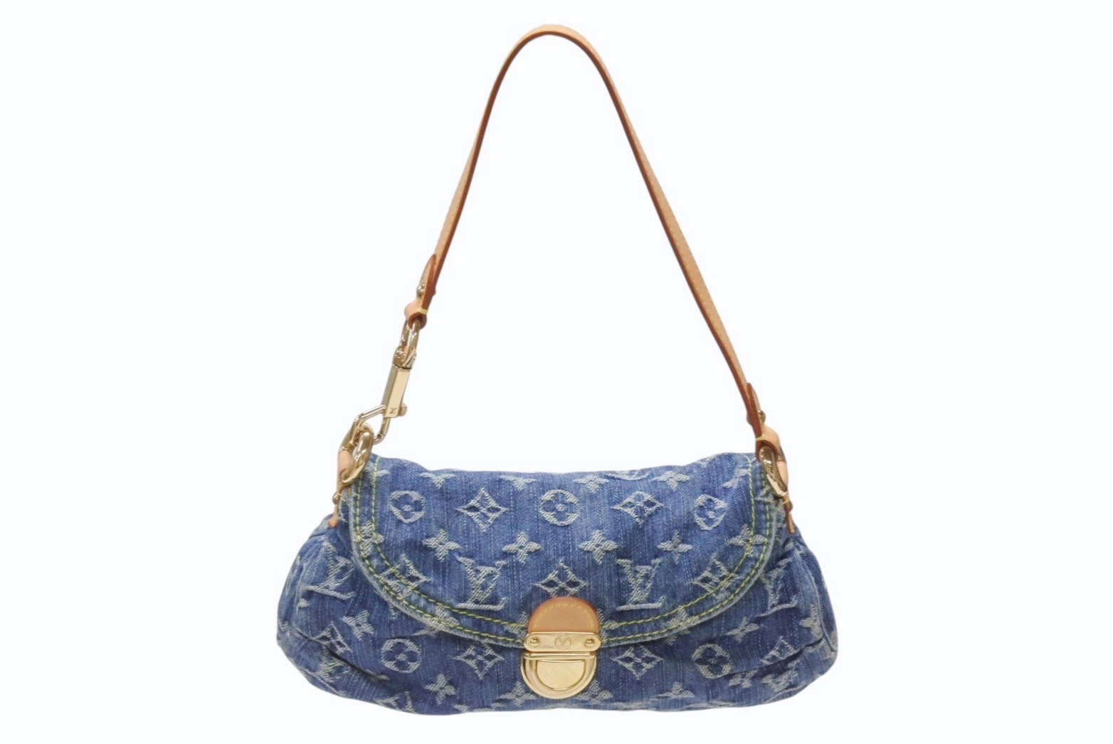 LOUIS VUITTON ルイヴィトン　プリーティ　デニム　M95020 LOUIS VUITTON】ルイヴィトン『モノグラム デニム プリーティ