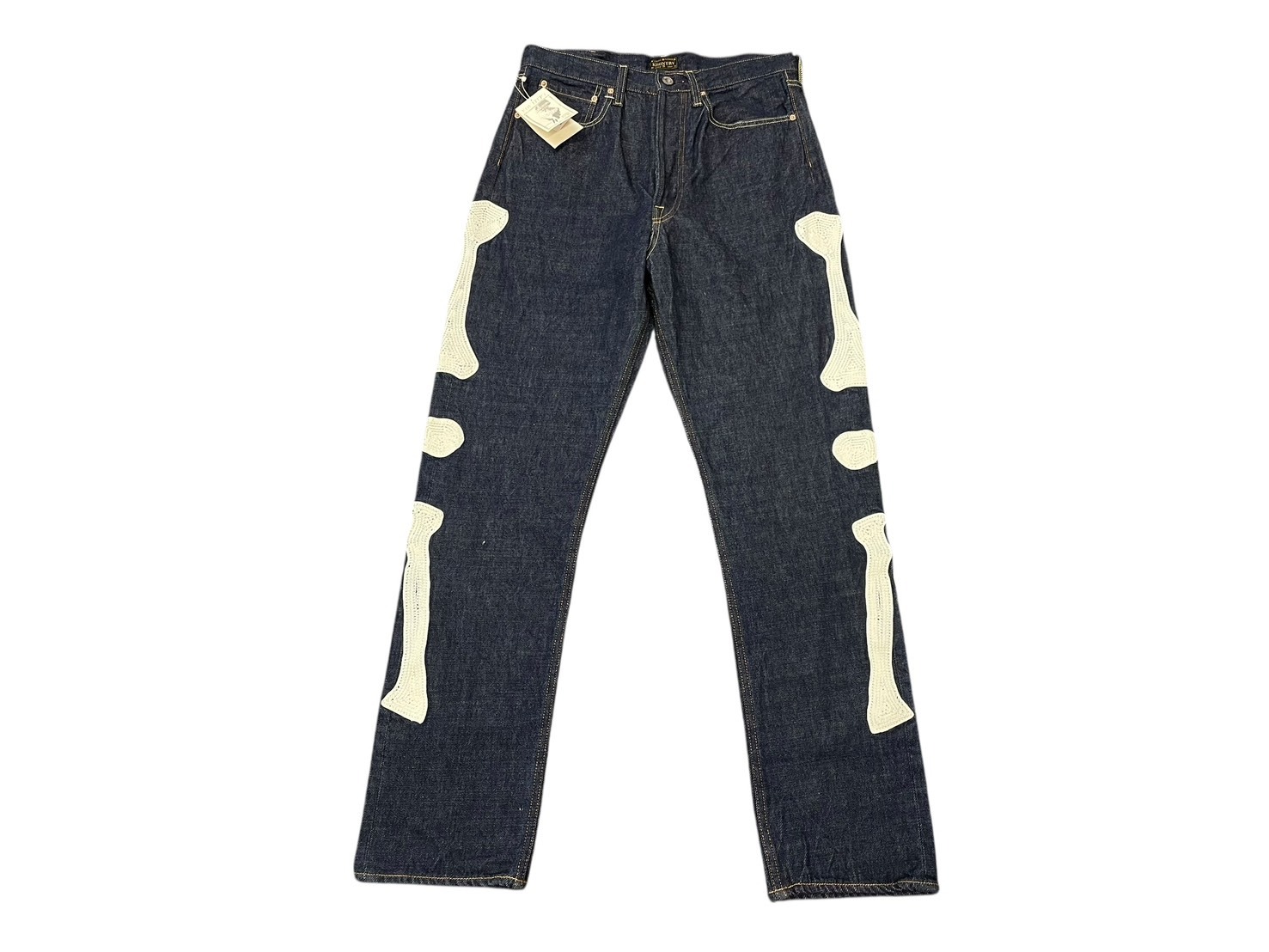 【超希少】KAPITAL 一点物 サルエルショーツ ヴィンテージ加工 超希少】KAPITAL 一点物 サルエルショーツ ヴィンテージ加工