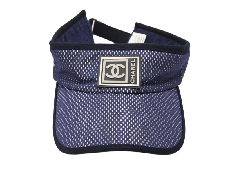 シャネル CC ココマーク スポーツライン パンチング 帽子 サンバイザー Amazon.co.jp: [CHANEL] (シャネル) スポーツライン パンチング CC