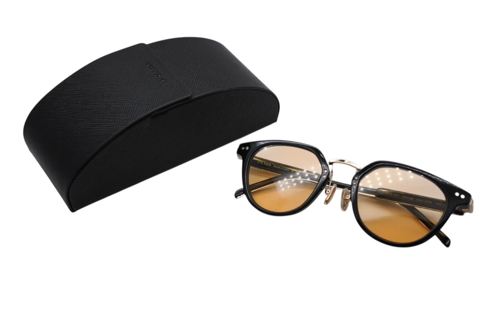 楽天市場】PRADA プラダ サングラス ブラック グレー スモーク