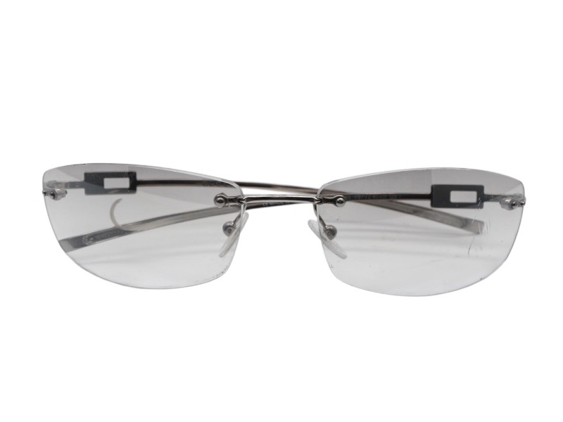 美品✨GUCCI グッチ GG柄 サングラス リムレス フレームレス Y2K グッチ GUCCI GUCCI サングラス GG1089SA メタルフレーム 細フレーム