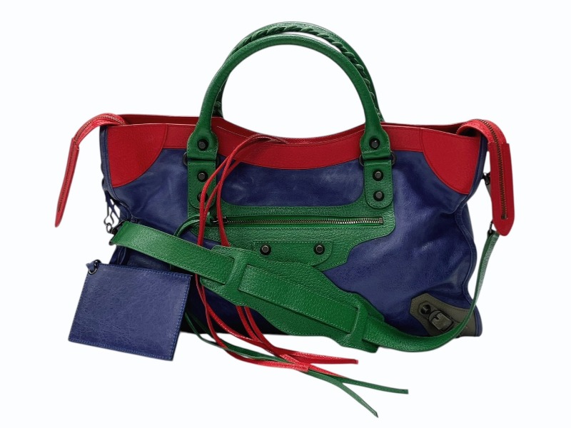 楽天市場】バレンシアガ ジャイアントミニシティ 309544 ブラック