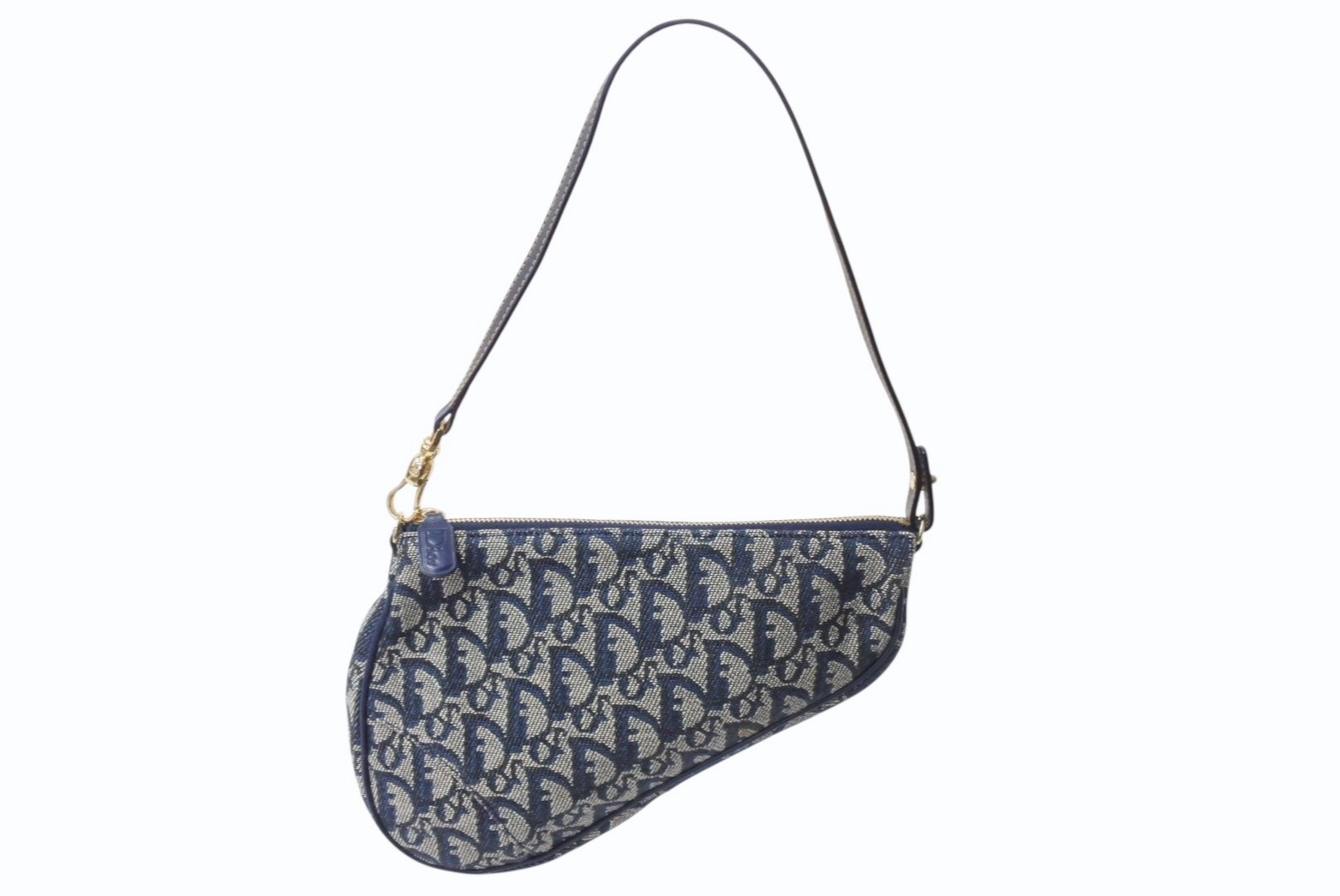 ☆超美品・ギャランティ付☆クリスチャンディオール トロッター サドルポーチ 中古・古着通販】Christian Dior (クリスチャン ディオール