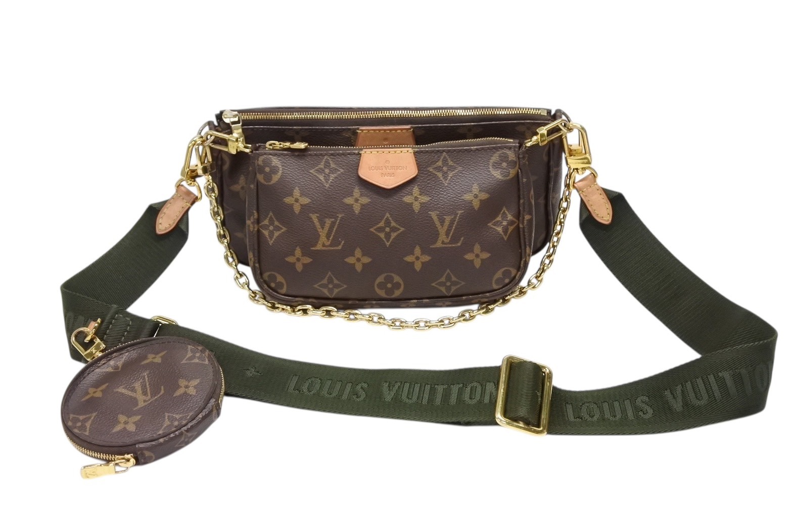 ルイヴィトン モノグラム ポシェットアクセソワール ショルダーバッグ 美品 人気 ルイヴィトン】ポシェット・アクセソワール XL モノグラム