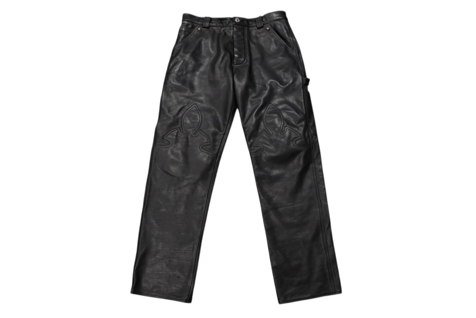 楽天市場】クロムハーツ【CHROMEHEARTS】フレアニー/レザー