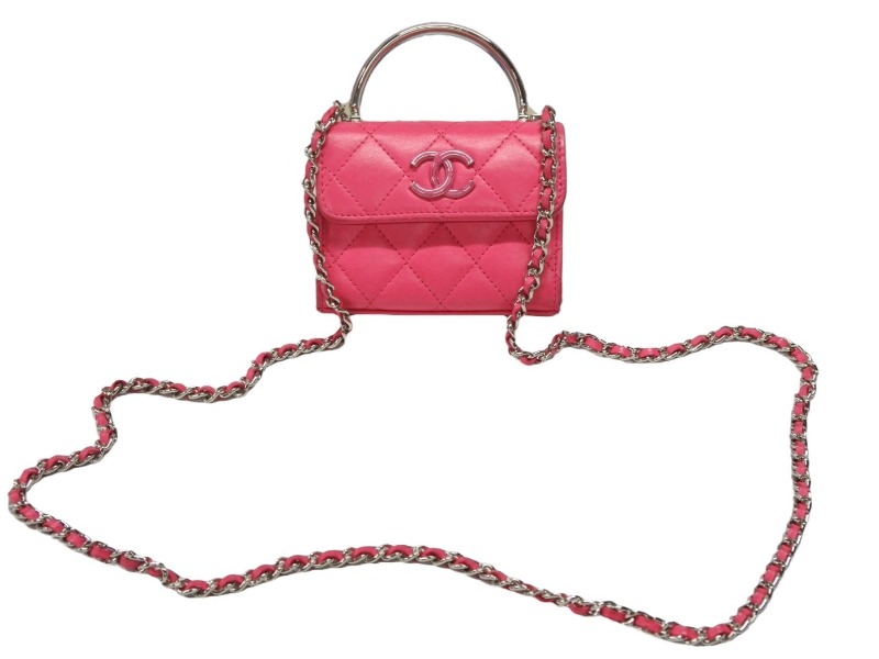 楽天市場】CHANEL （シャネル） ﾄｯﾌﾟﾊﾝﾄﾞﾙ ﾐﾆ ﾌﾗｯﾌﾟ ﾊﾞｯｸﾞ バッグ