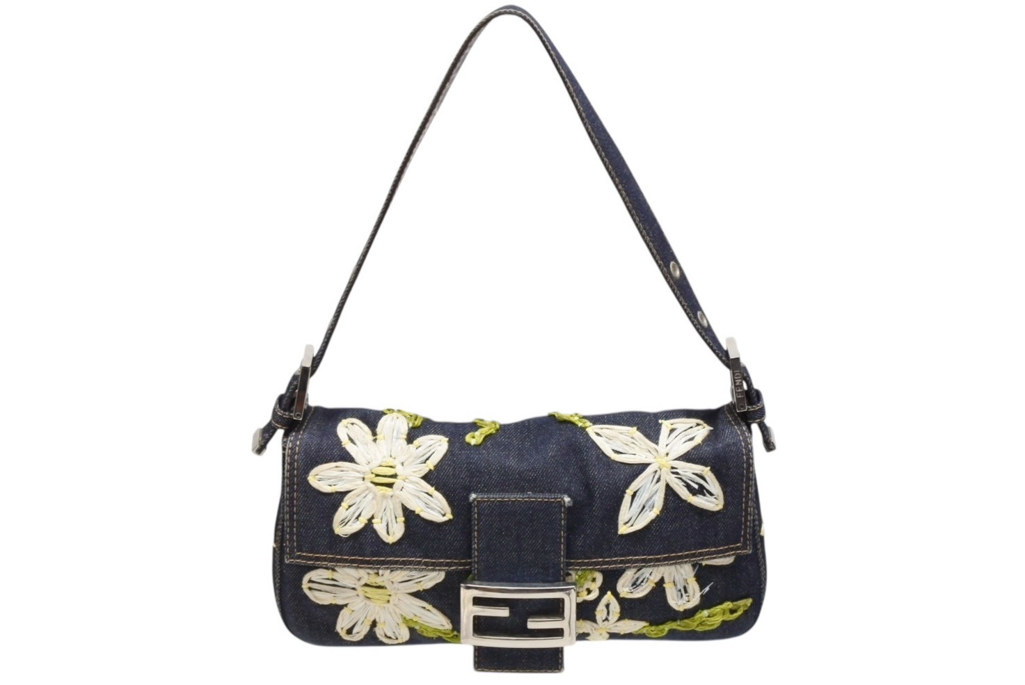 楽天市場】【バッグ】FENDI フェンディ マンマバケット フラワー 刺繍