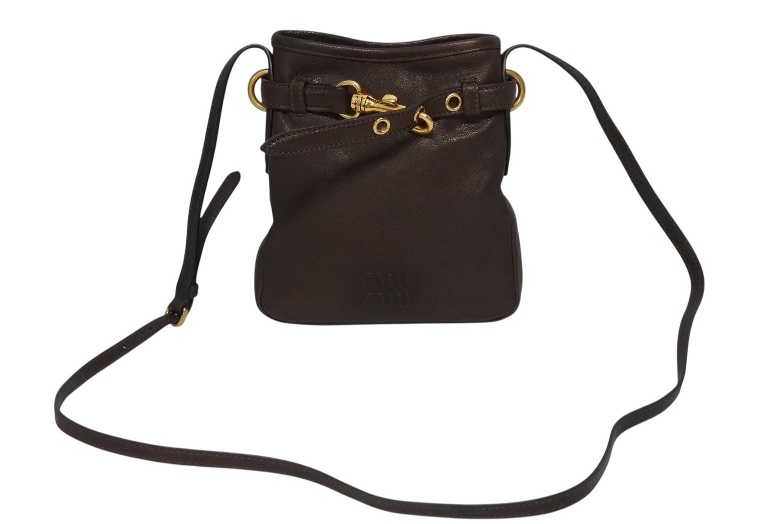 楽天市場】【美品】ミュウミュウ 【MIUMIU】 マテラッセ ベルトバッグ