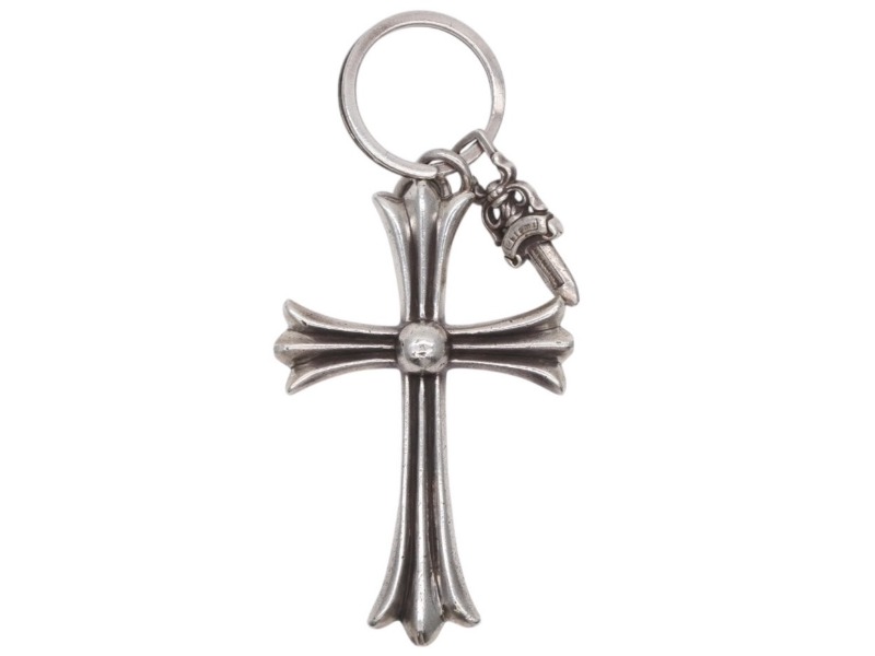 楽天市場】クロムハーツ【CHROMEHEARTS】【ラージ】ローラーキーリング