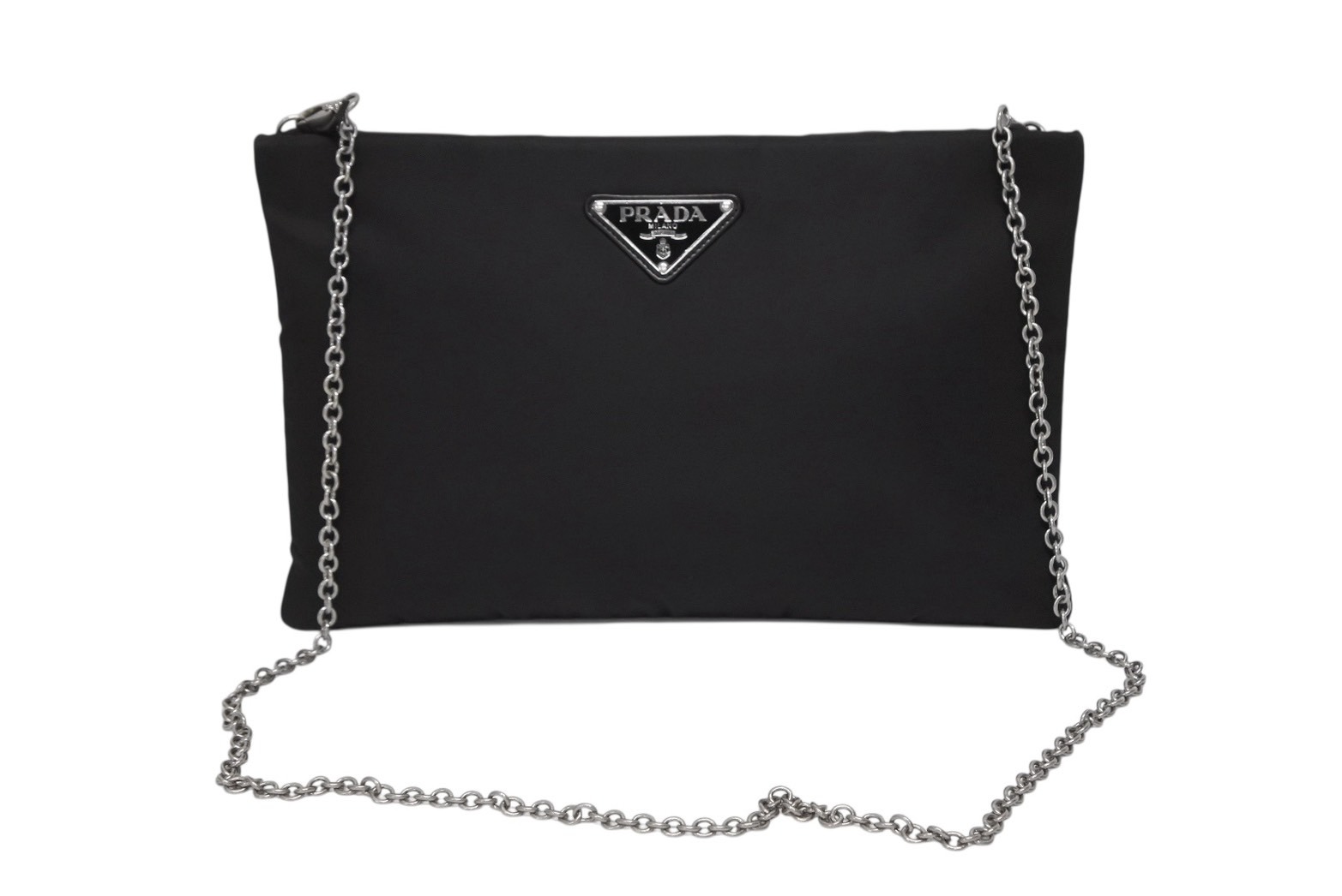 楽天市場】プラダ PRADA ヴィンテージ デカ三角ロゴ チェーン