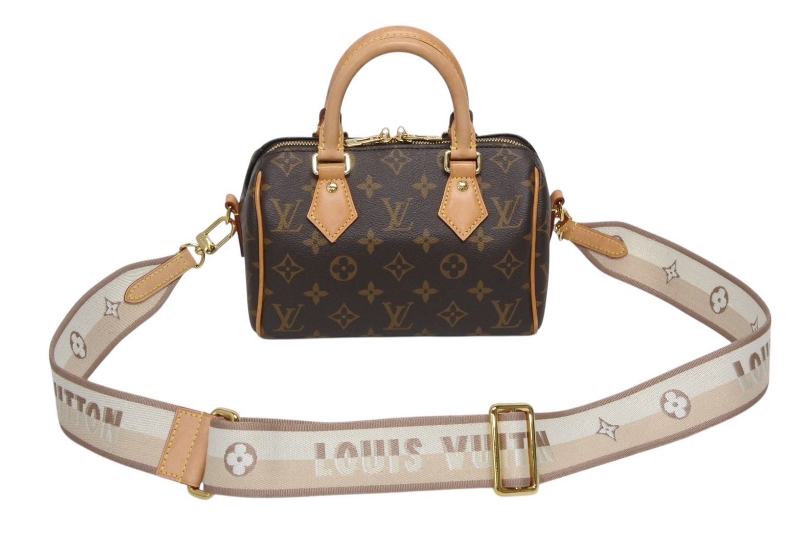 【楽天市場】極美品 LOUIS VUITTON ルイヴィトン ショルダーバッグ スピーディバンドリエール20 M46222 レザー PVC ...