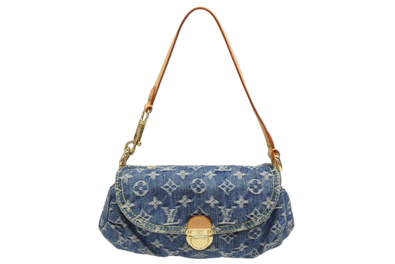 ［美品］ルイ・ヴィトン デニム ハンドバッグ 楽天市場】LOUIS VUITTON ルイ ヴィトン モノグラムデニム ミニ