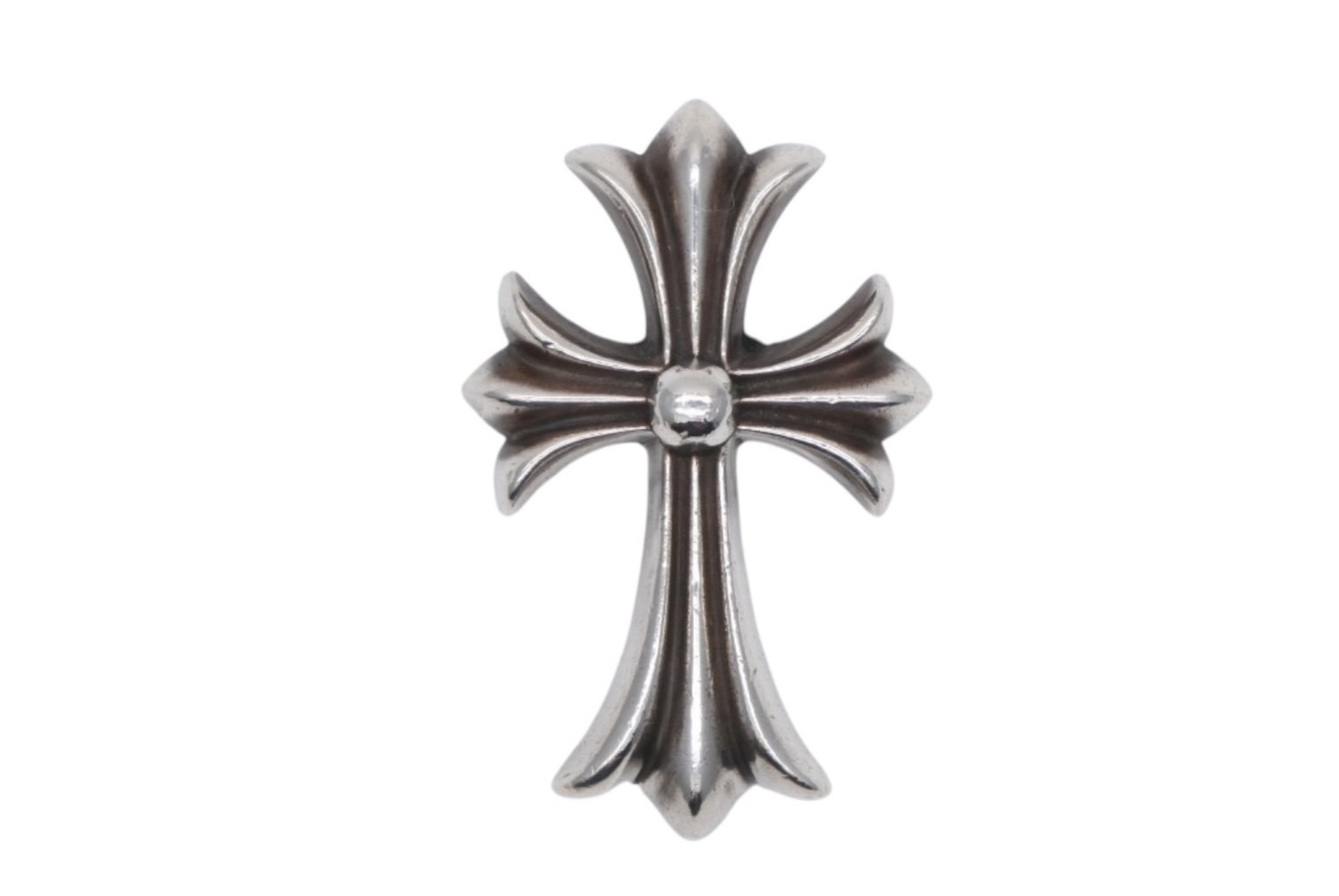 CHROME HEARTS クロムハーツ SML CH CROSS スモールCHクロス ヘ?ンタ?ント チャーム 重量約19.2g スターリングシルバー 美品 中古 4b009921