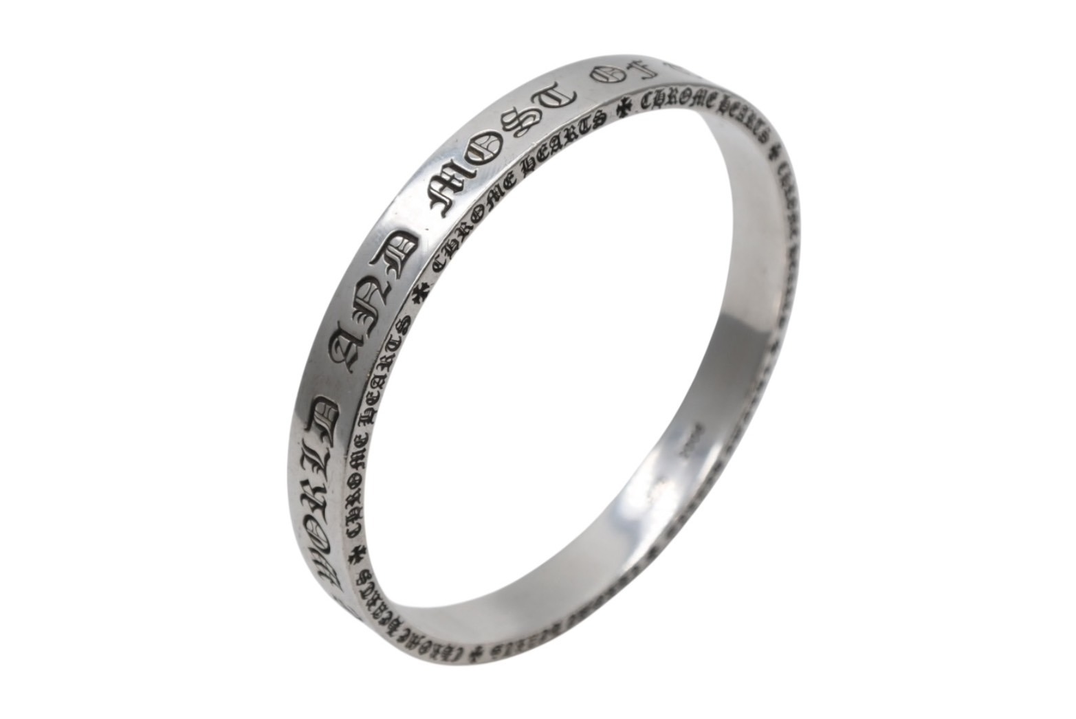 楽天市場】CHROME HEARTS クロムハーツ バングル ブレスレット 925