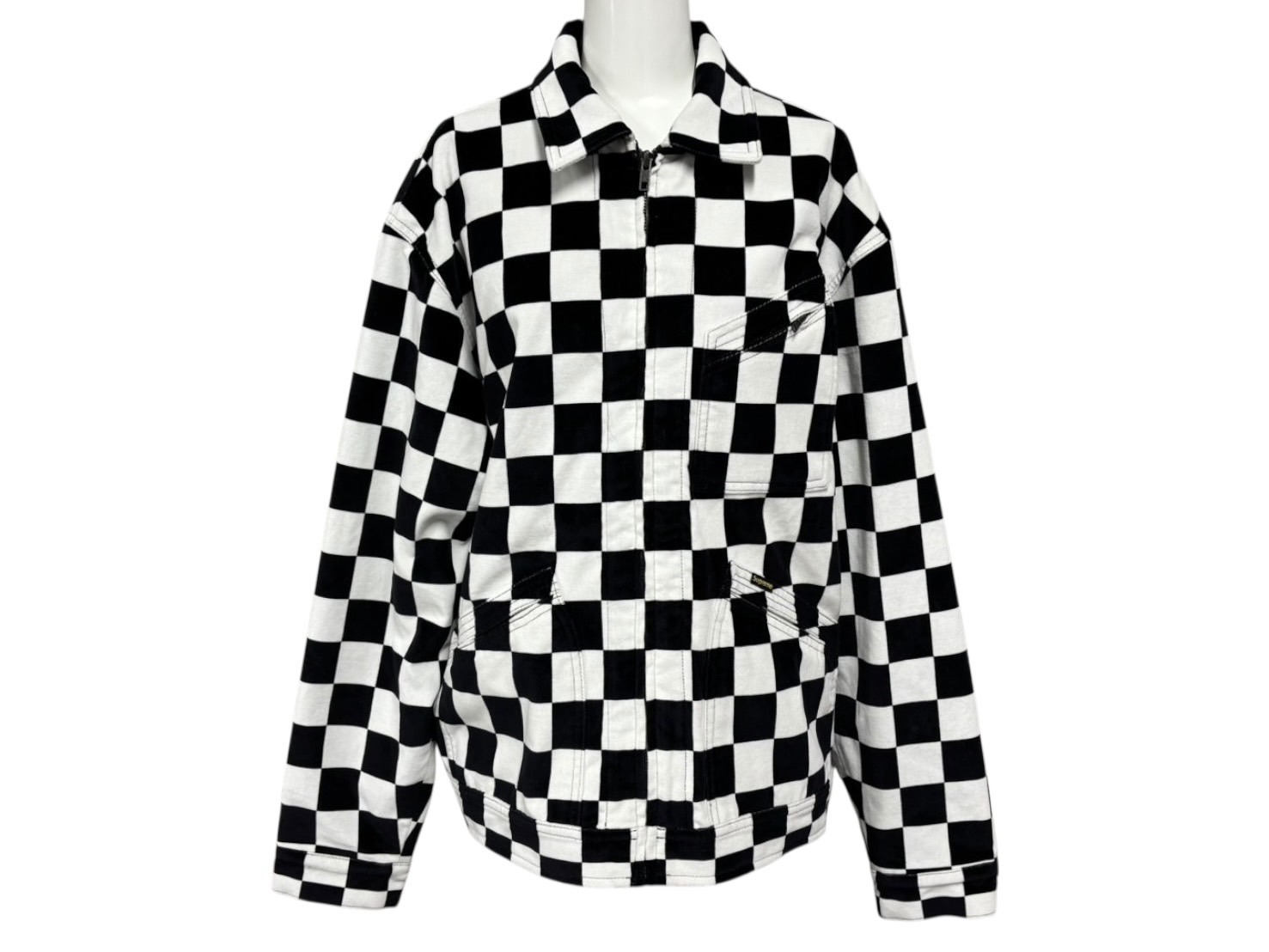 楽天市場】13AW SUPREME × WISE Racing Jacket 黒 S シュプリーム