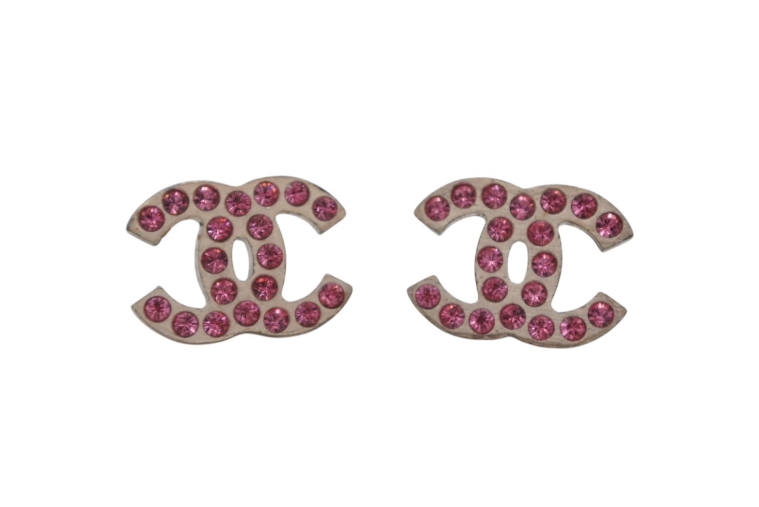 楽天市場】美品 CHANEL シャネル ピアス ココマーク ピンククリア