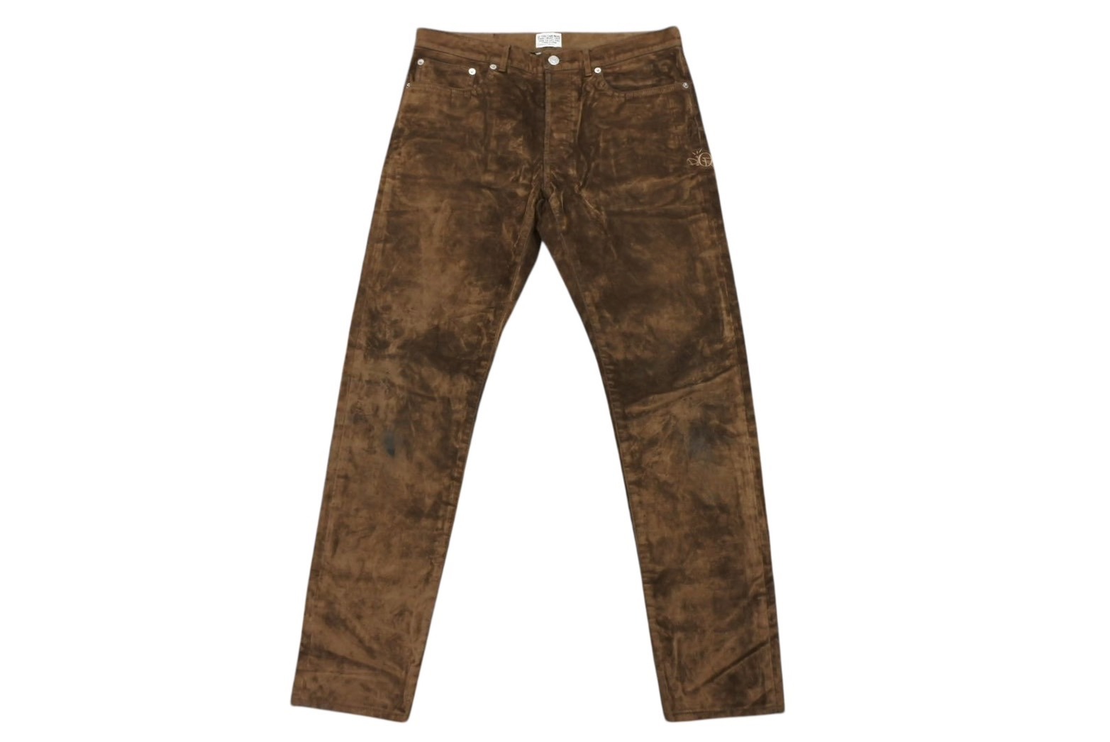 CHRISTIAN DIOR クリスチャンディオール Cactus Jack カクタスジャック スウェードパンツ ブラウン サイズ31 美品 中古 4b010467|Warashibe_Casanova