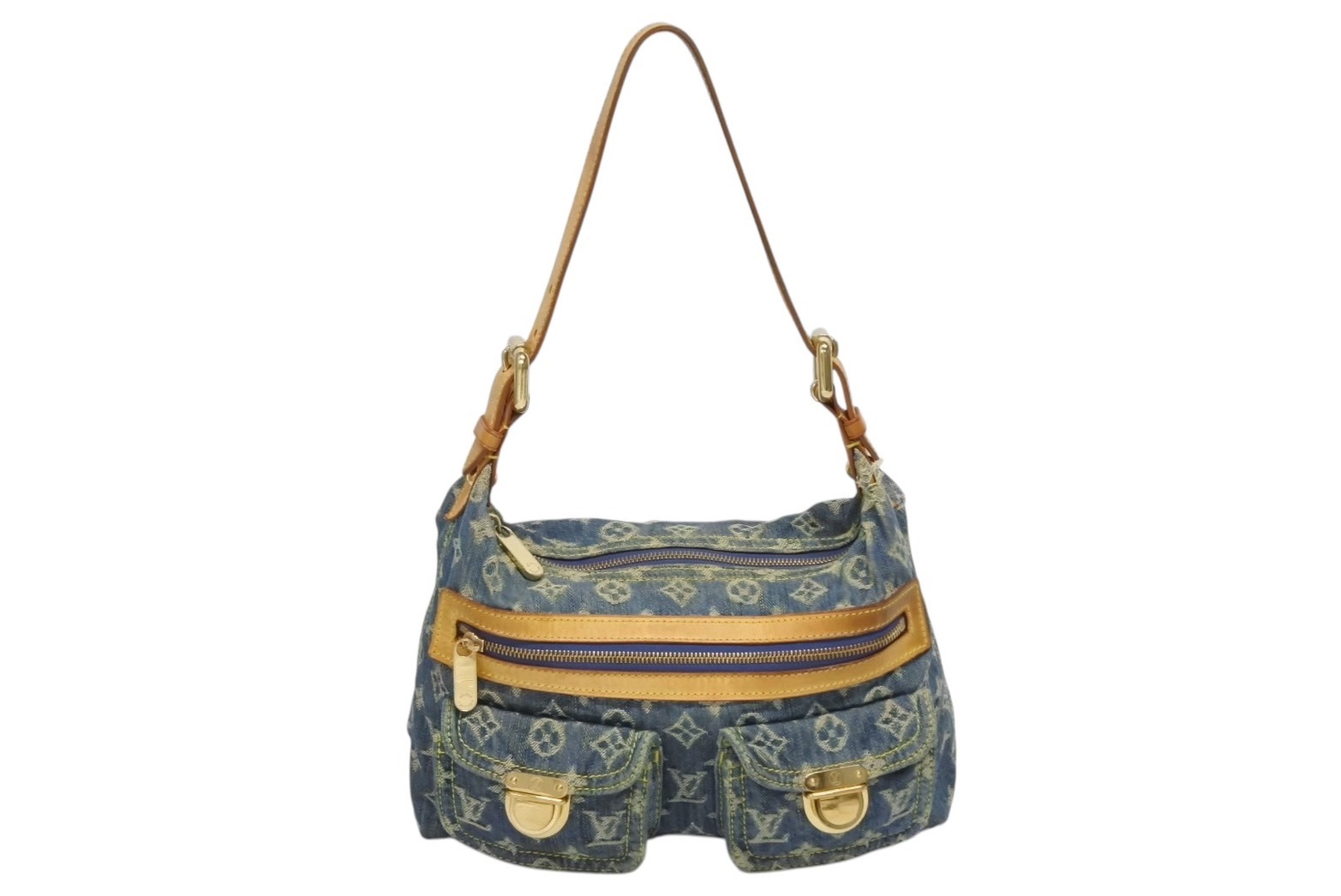 楽天市場】LOUIS VUITTON ルイヴィトン モノグラム デニム バギーPM