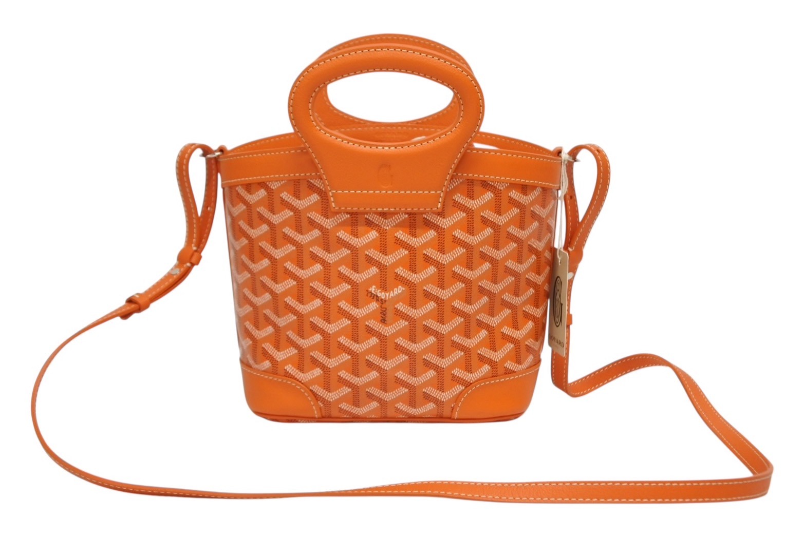 ゴヤール　GOYARD　レザー クロ ユニバーサル バッグクリップ チャーム GOYARD（ゴヤール） 新古品 クロ ユニバーサル バッグクリップ