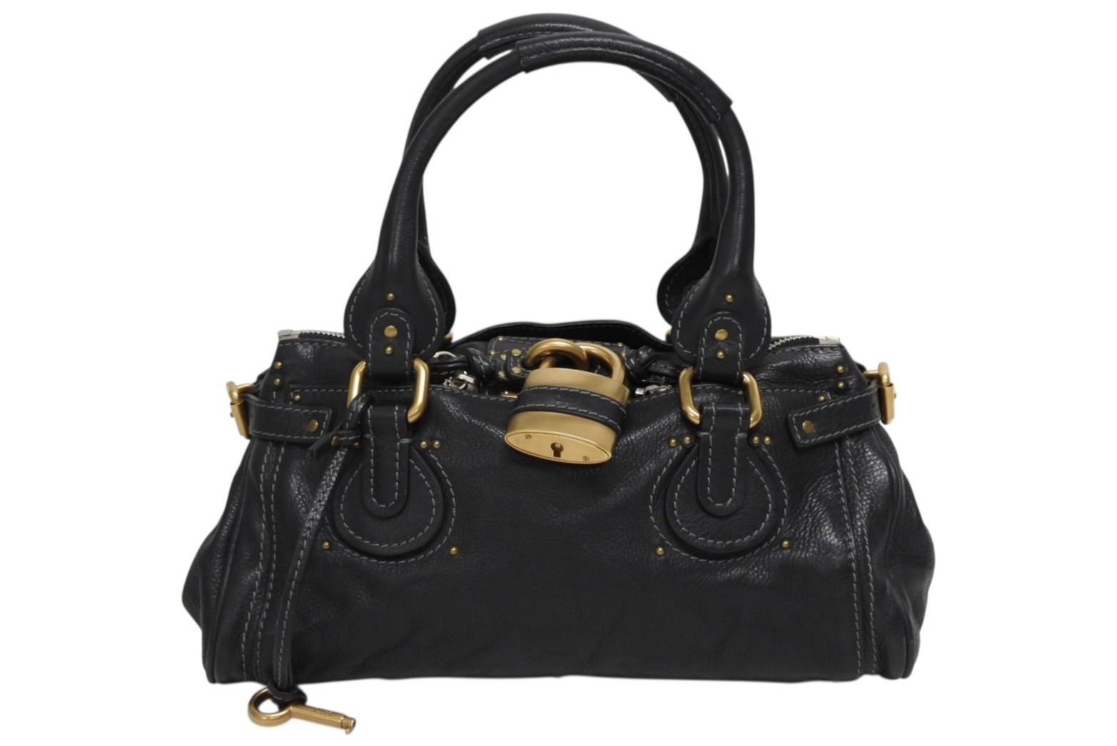 楽天市場】【中古】【バッグ】Chloe クロエ パディントン ハンドバッグ