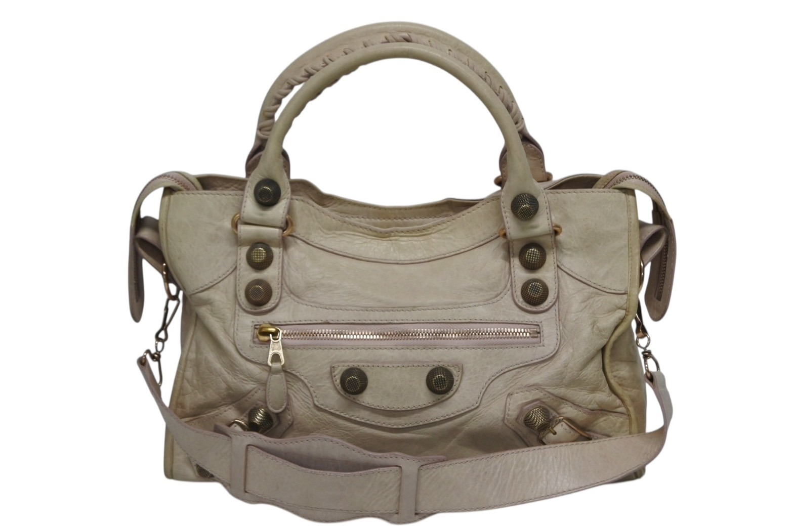 BALENCIAGA 2way ジャイアントシティ グレージュ 173084 Yahoo 