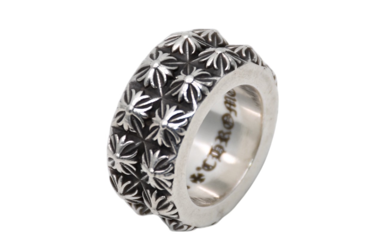 CHROME HEARTS クロムハーツ ピートパンクリング ピラミッド 指輪 サイズ16号 重量約36.8g シルバー925 美品 中古 4b012086｜Warashibe_Casanova