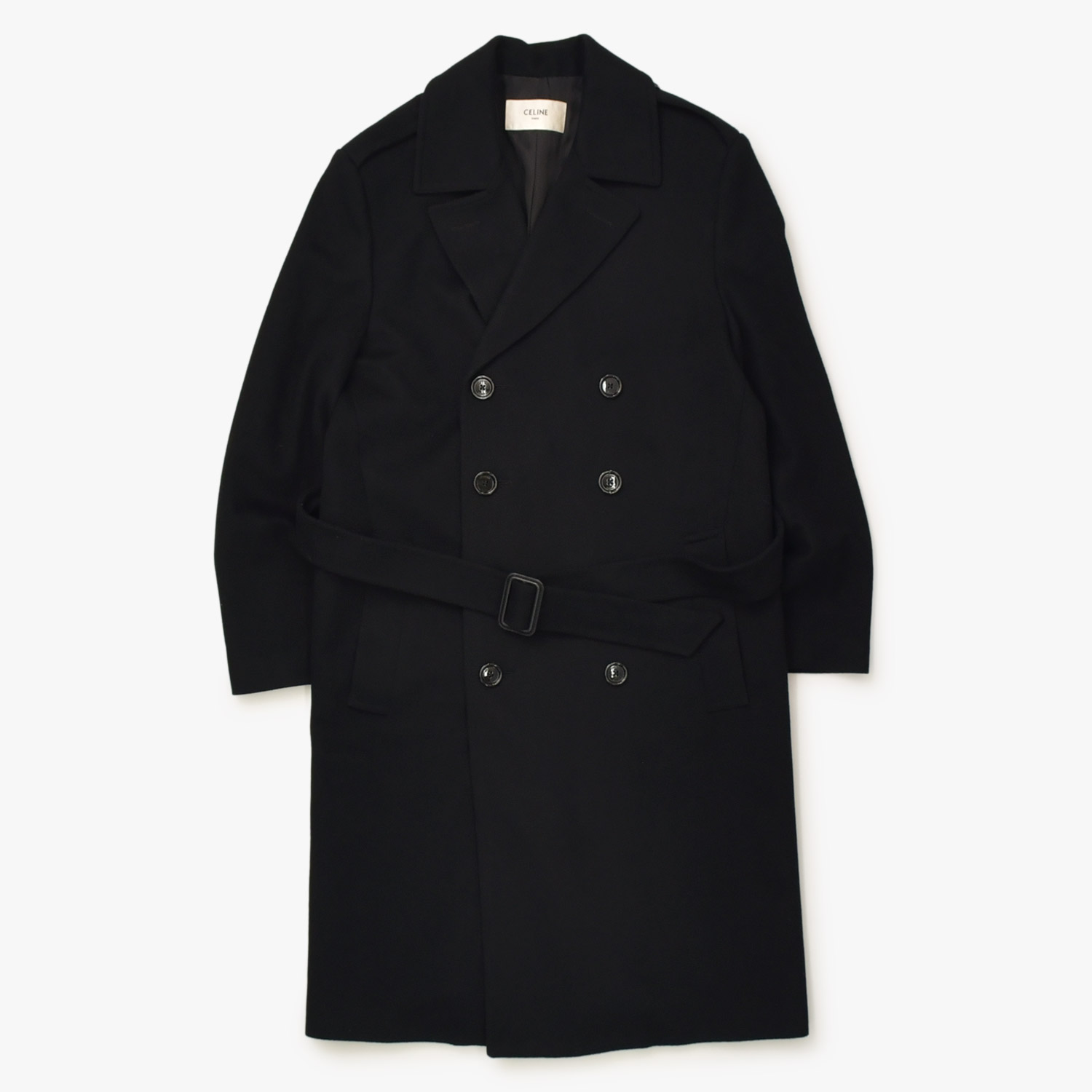 楽天市場】CELINE セリーヌ トレンチコート ウール ポリエステル