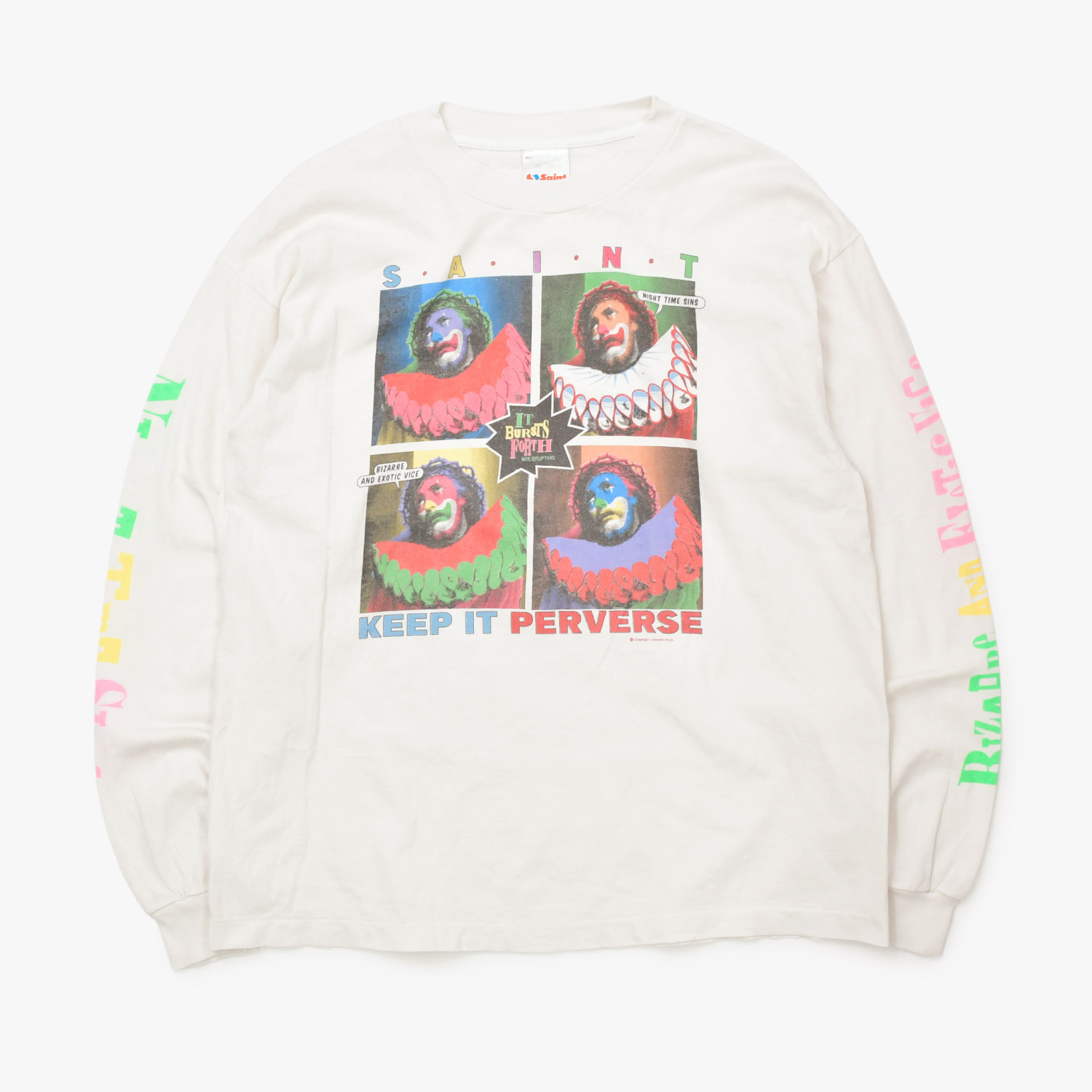 楽天市場】SAINT MICHAEL セントマイケル Ford Tee LS TEE TWAR BLACK