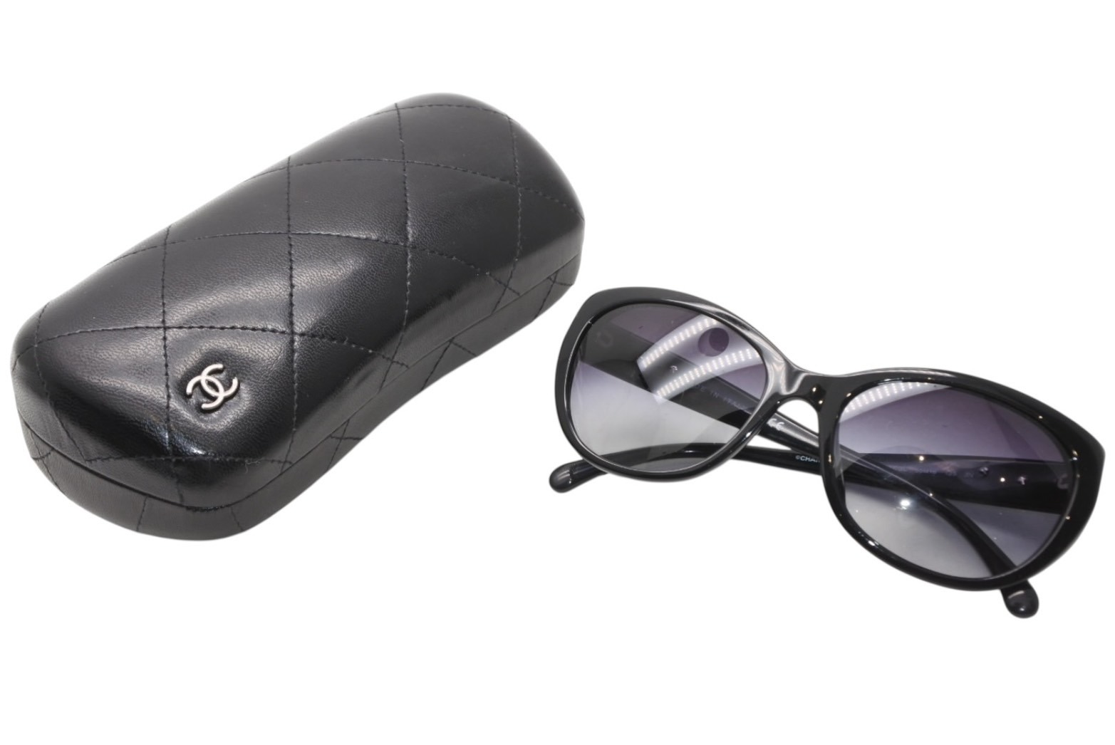 楽天市場】シャネル サングラス レディース リボンモチーフ ブラック