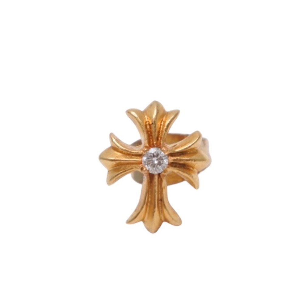 楽天市場】クロムハーツ ピアス メンズ CHクロス ファット スタッド