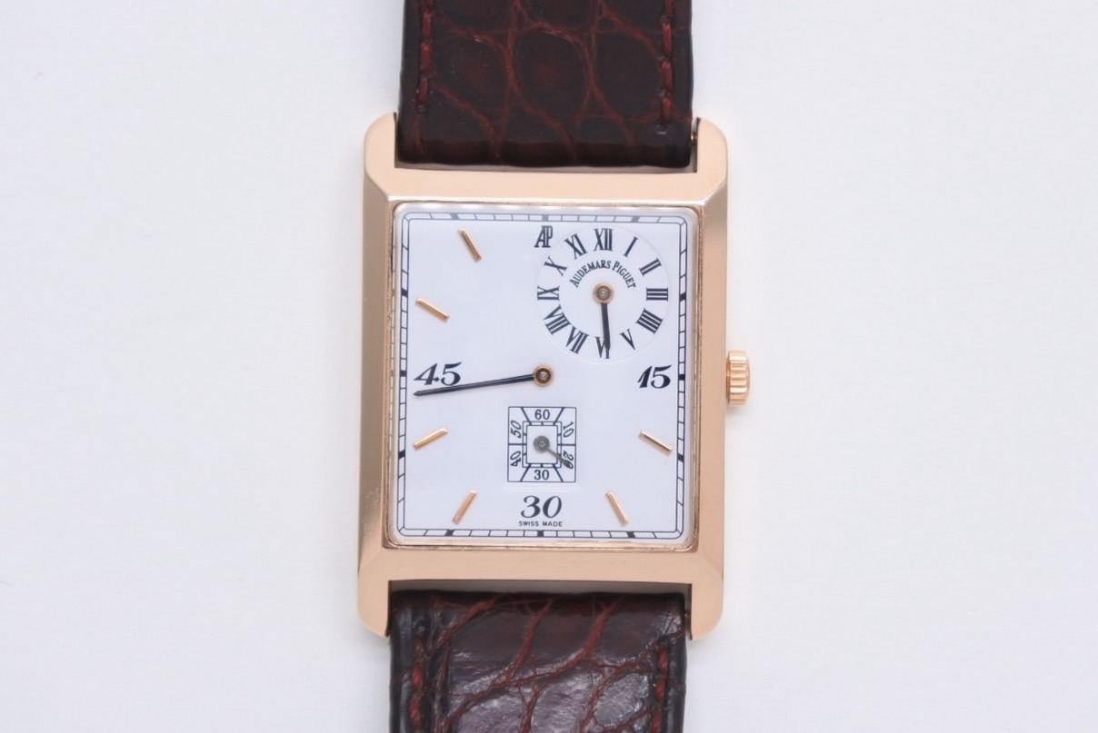 極美品 AUDEMARS PIGUET オーデマピゲ ミュージアムコレクション レギュレーター 時計 重量約78.5g 25849BA K18PG 手巻き 中古 4b013182