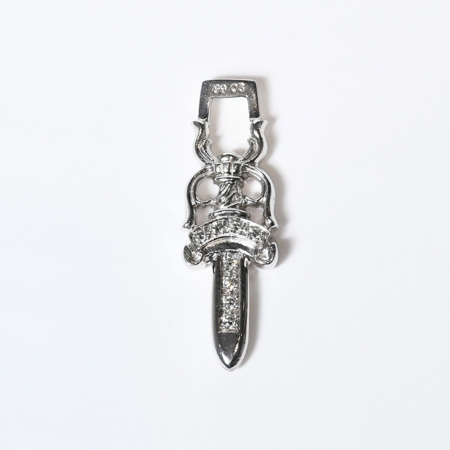 CHROME HEARTS クロムハーツ ダブルダガー パヴェダイヤ アフター 