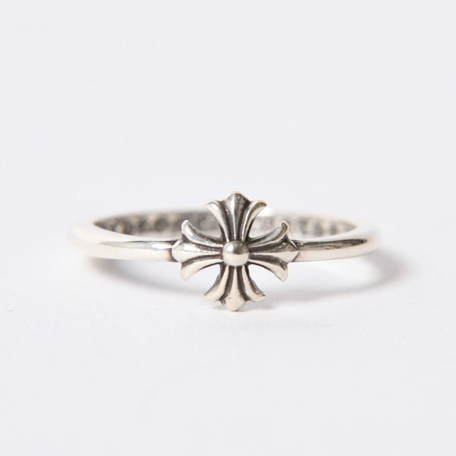 極美品 CHROME HEARTS クロムハーツ BUBBLEGUM CH PLS バブルガム CHプラスリング 指輪 重量約1.69g サイズ9号 シルバー925 中古 4b014132
