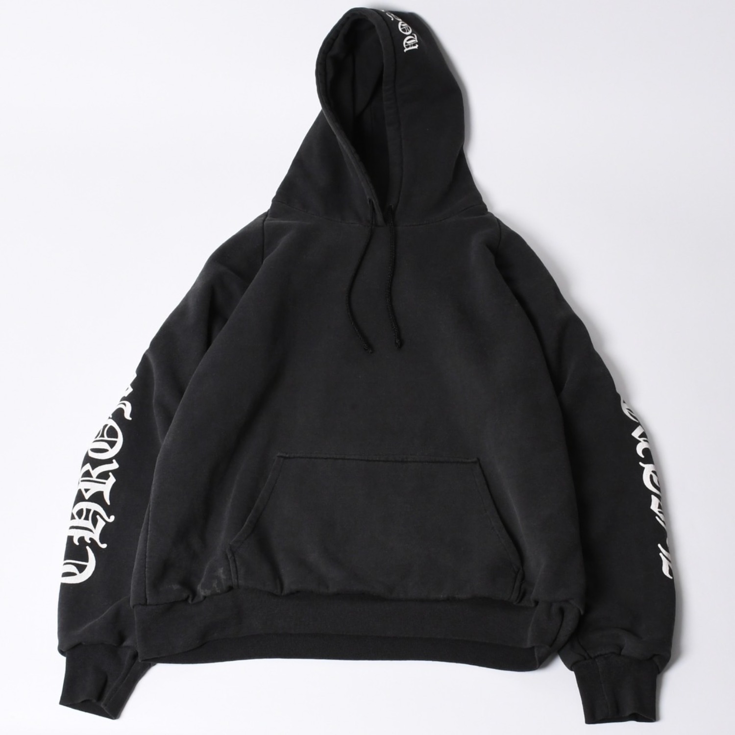 Chrome Hearts クロムハーツ RN 91210 ホースシューバックプリント ブラック サイズL 美品 中古 4a000462