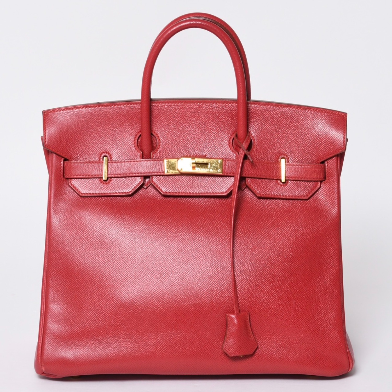 極美品 エルメス HERMES オータクロア 32 ハンドバッグ クシュベル ルーシ?ュウ?ィフ ゴールド金具 レディース 〇Z刻印中古 4a000976