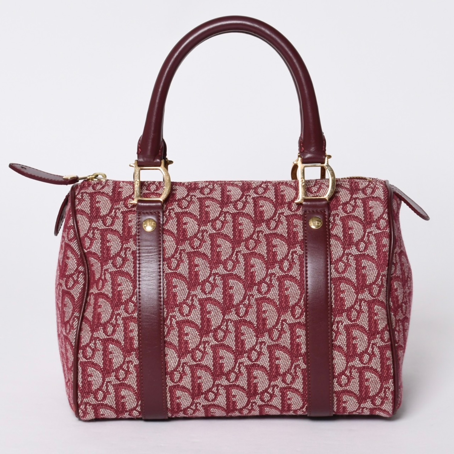 Christian Dior クリスチャンディオール BO C 0024 トロッター Mini Boston Bag ミニボストンバッグ 美品 中古 4a000743 96,800円