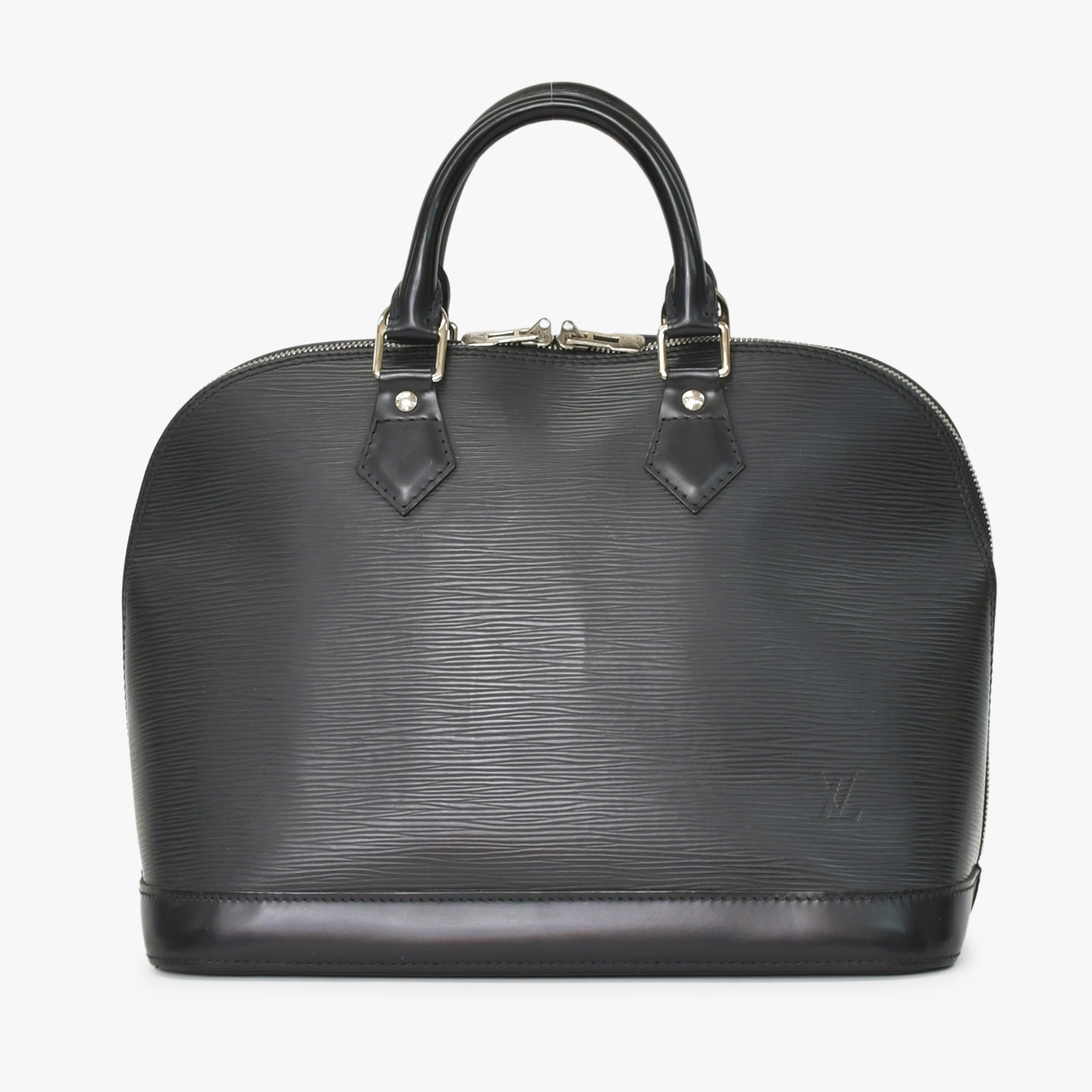 LOUIS VUITTON ルイヴィトン アルマPM ハンドバッグ M52142 エピ レザー ブラック ゴールド金具 美品 中古 4a000746|Warashibe_Casanova