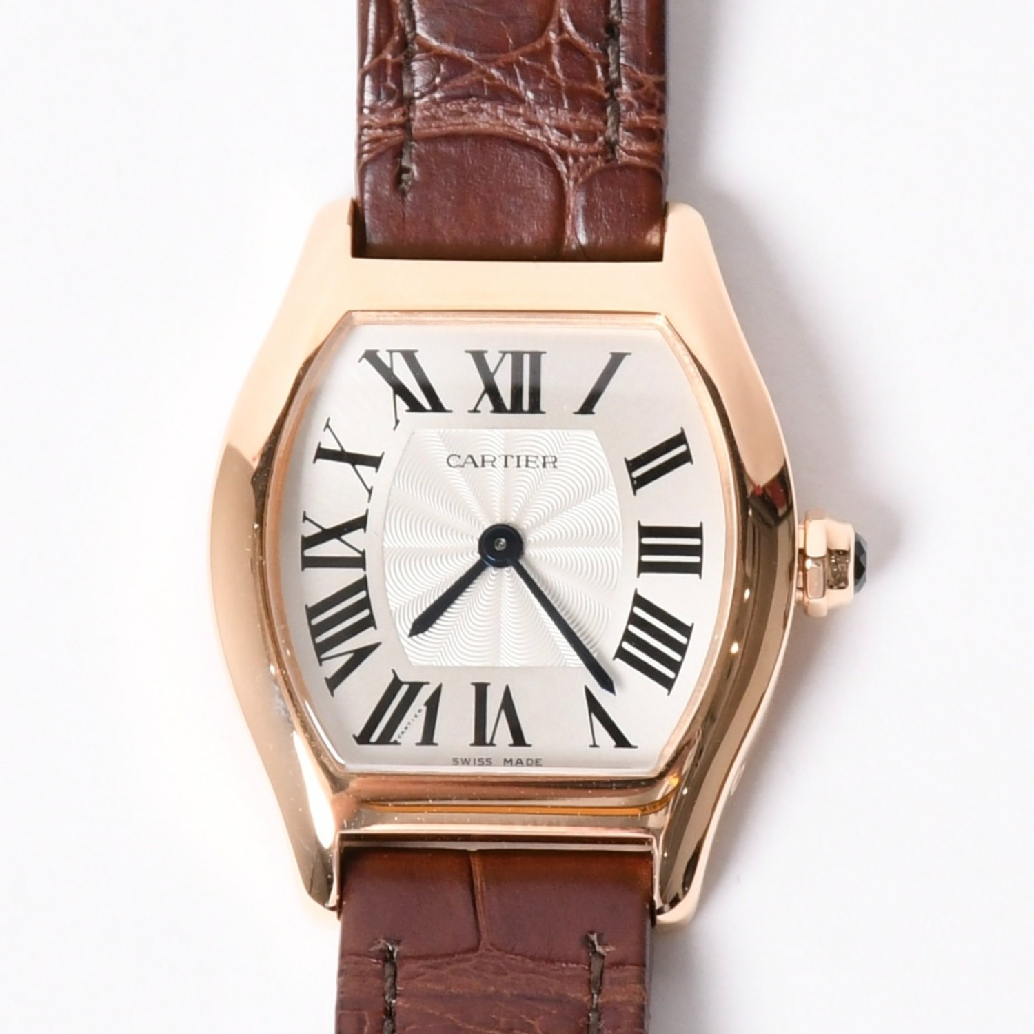 新品同様 CARTIER カルティエ トーチュSM PG 時計 W1556360 腕時計 手巻き 中古 4a002151｜Warashibe_Casanova