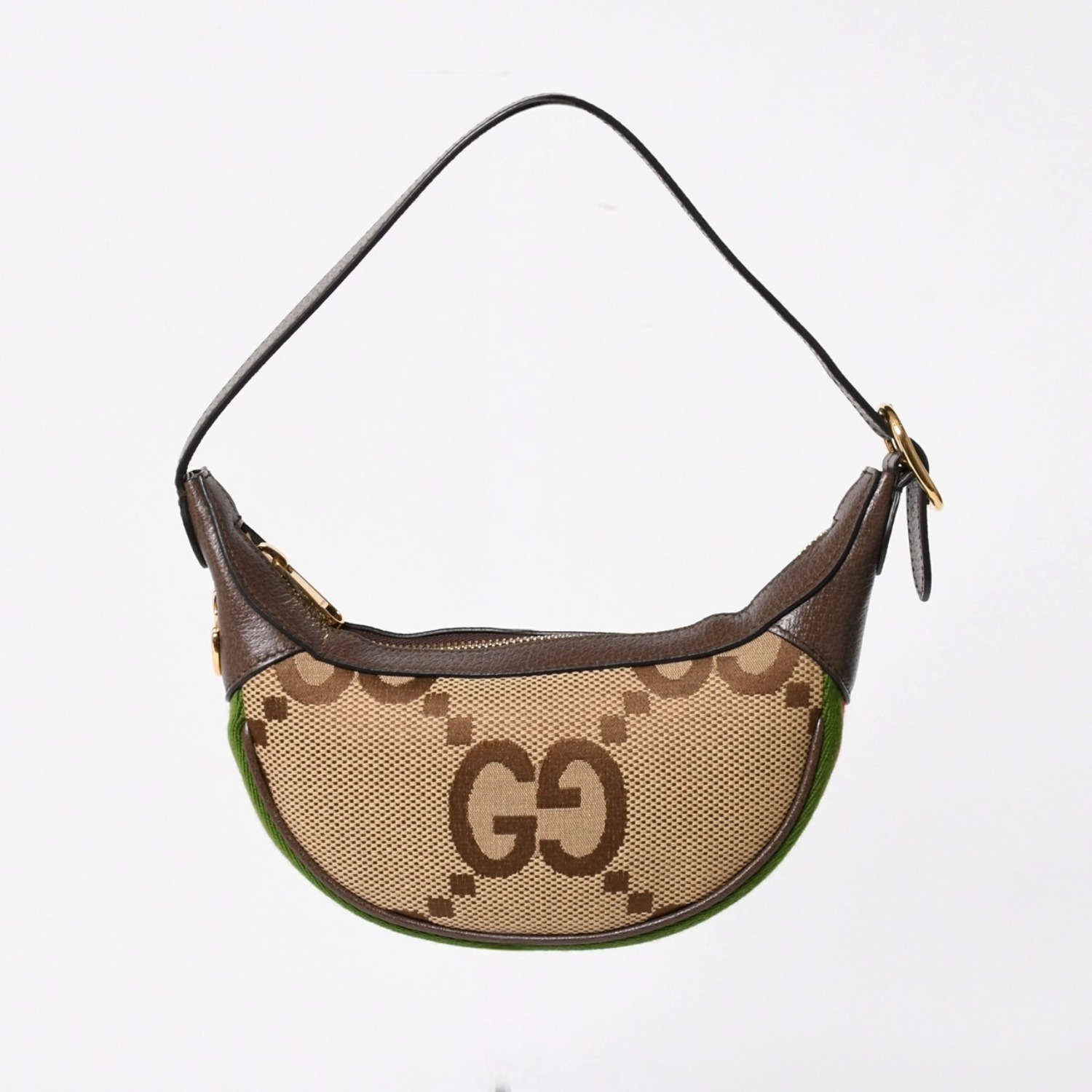 極美品 GUCCI グッチ オフィディア ミニワンショルダーバッグ 658551 ジャンボGG シェリーライン ゴールド金具 中古 4a004674|Warashibe_Casanova