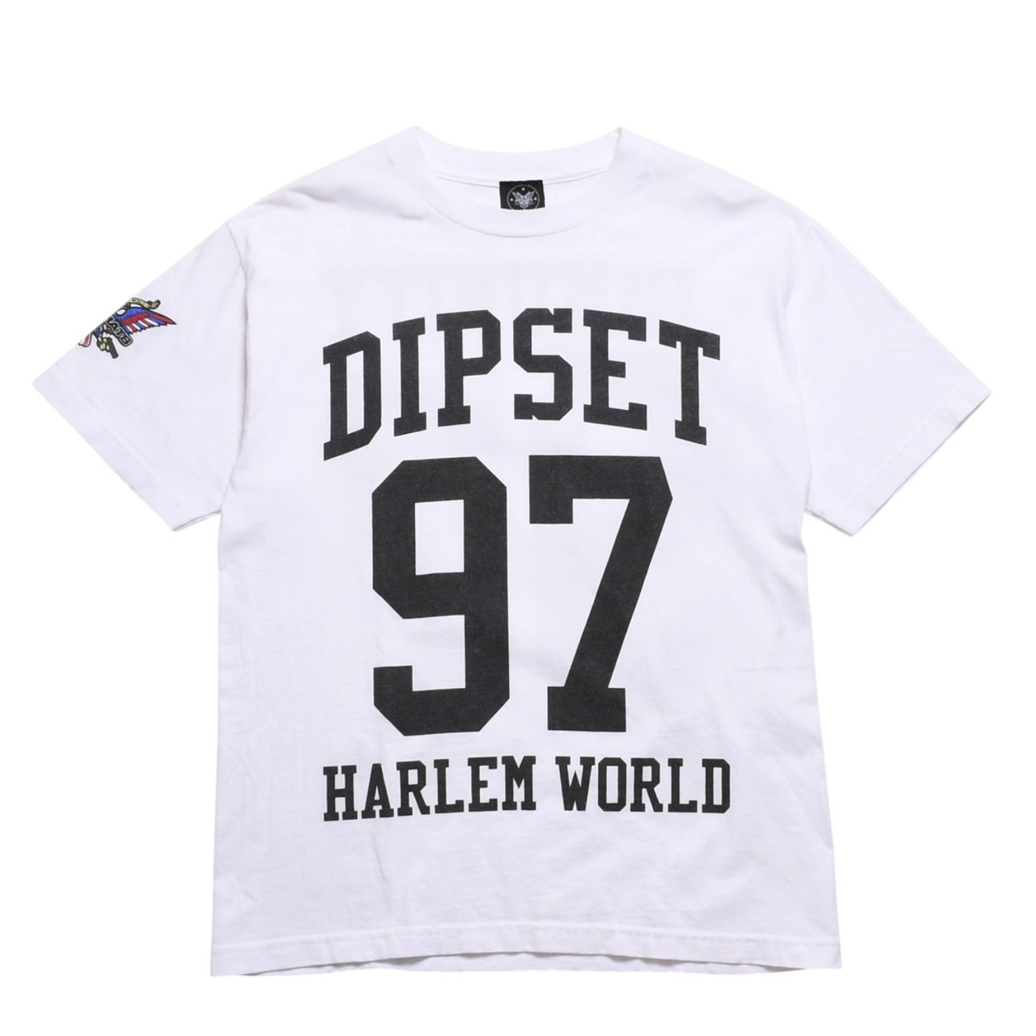 The Diplomats ザ ディプロマッツ DIPSET ディプセット 半袖Tシャツ サイズM ホワイト ブラック 美品 中古 4a004794|Warashibe_Casanova