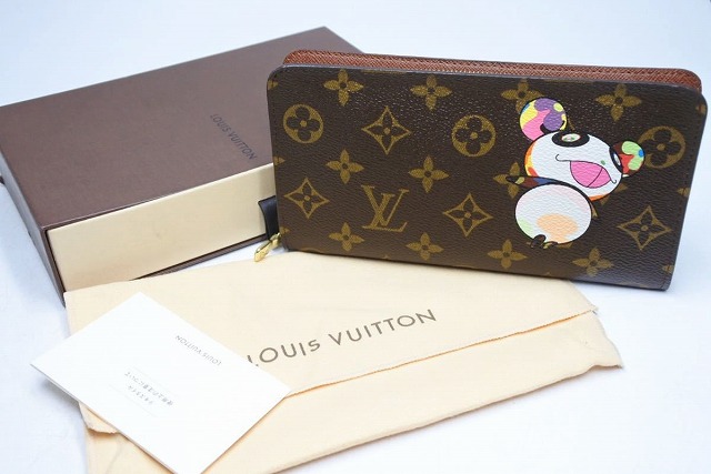 Used 中古 送料無料 未使用 ルイヴィトン パンダ ファスナー長財布 ポルトモネジップ 村上隆 コラボ M 未使用 激レア Rcp 中古 Mergertraininginstitute Com