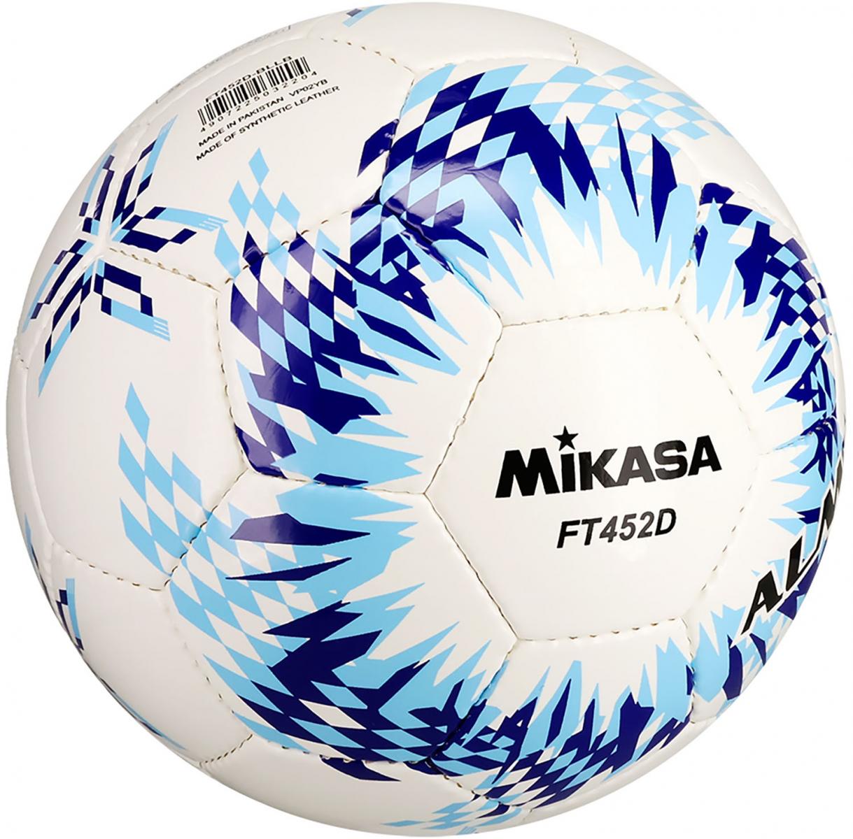 ミカサ ＭＩＫＡＳＡ 4ゴウALMUNDOケンテイヌイLブルー FT452DBLLB サッカーボール4ゴウ