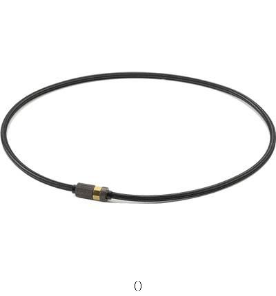 ファイテン RジキネックローレットBK/GD50CM TG898153 ボディケアグッズソノタ