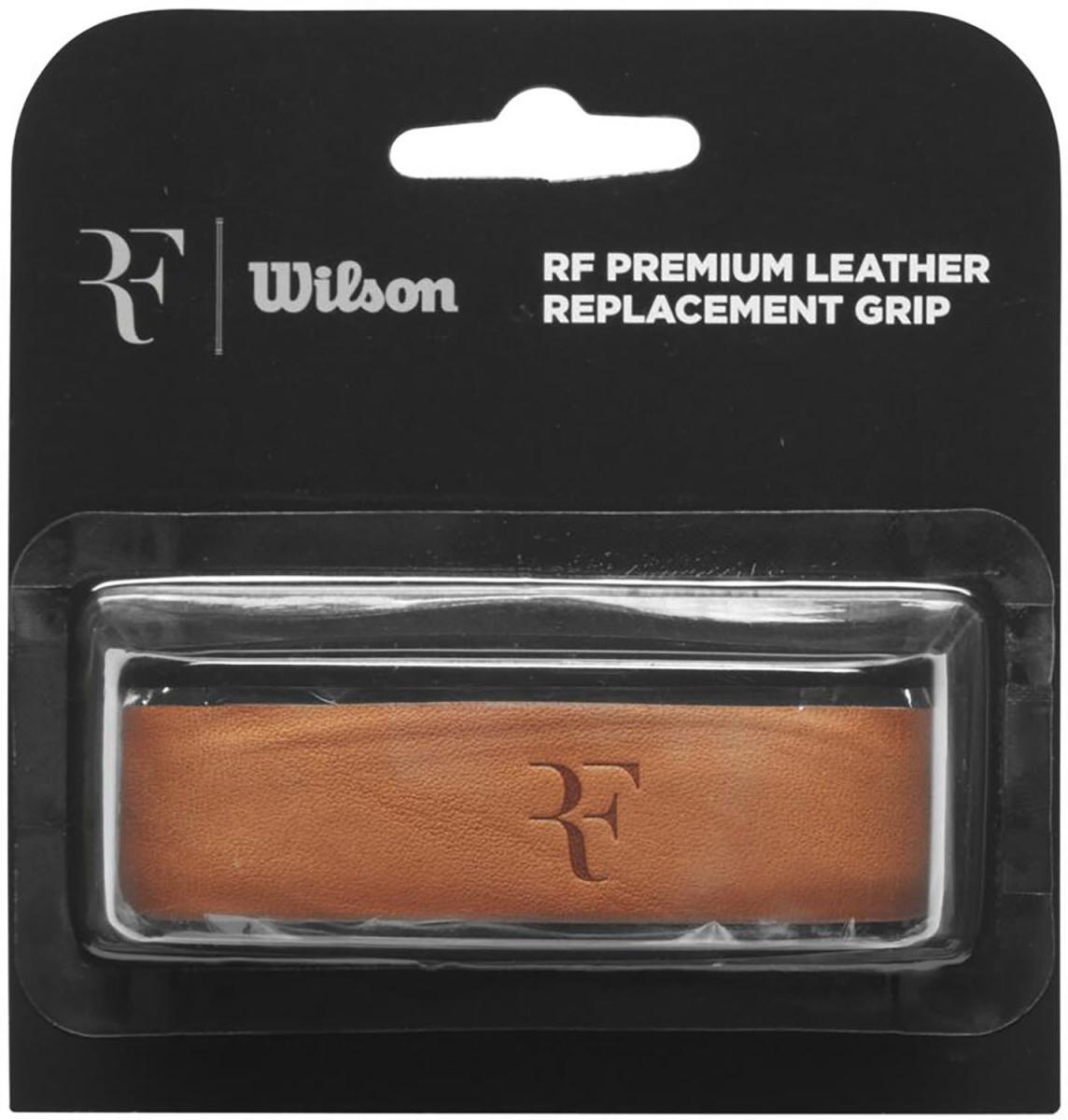 ウィルソン Wilson RFLEATHERREPLGRIPBRN/セット販売 数量6 WR84443010 テニスラケットザッピン|ワラトクブーショップ