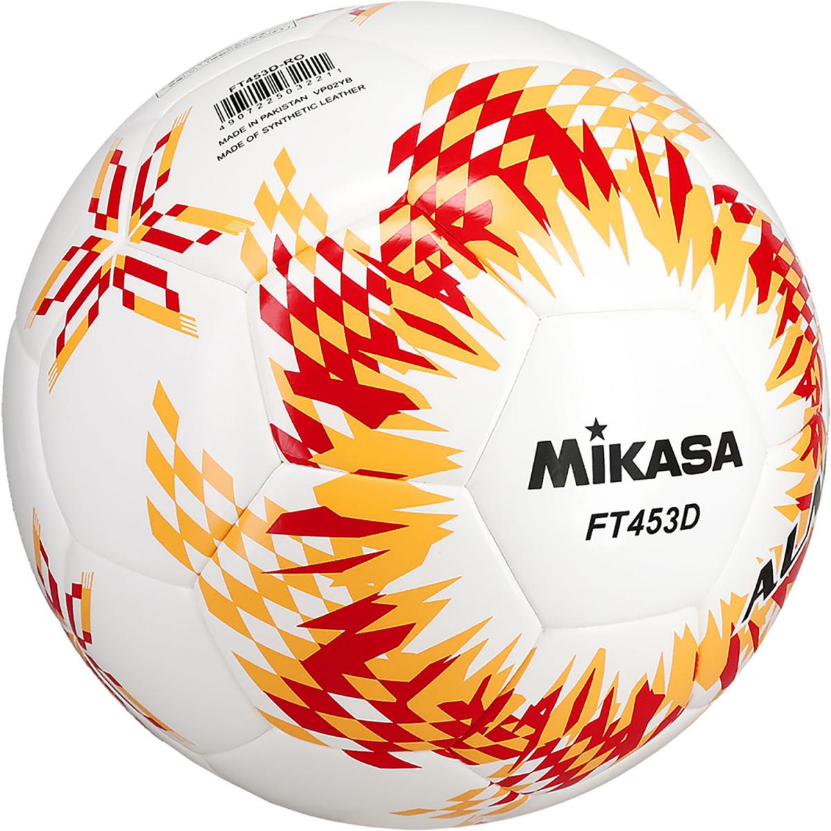 ミカサ ＭＩＫＡＳＡ 4ゴウALMUNDOケンテイシームロックRD FT453DRO サッカーボール4ゴウ