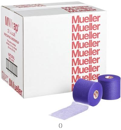 ミューラー Ｍｕｅｌｌｅｒ Mラップカラービックパープル48コイリ／書き割り売りわたす 寸法48 130712 ボディケアテーピング
