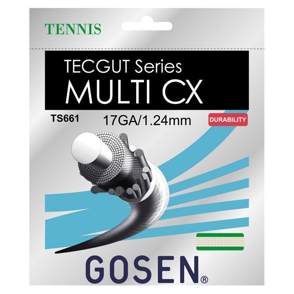 ゴーセン GOSEN TS661マルチCX17NA20P TS661NA20P TOP種目別スポーツテニスガットテニスガット