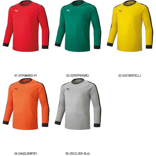 プーマ ＰＵＭＡ LIGAジュニアGKシャツパッドツ 729966 サッカーキーパーシャツJ